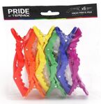 Termix Pride Gator Clips in packaging